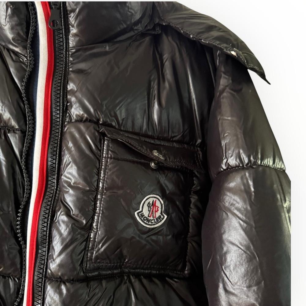 Moncler Montbeliard Giubbotto Puffer Coat black size Medium Unisex - Picture 6 of 16